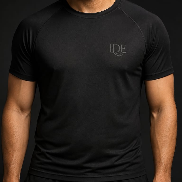 Camiseta masculina IDE 16:15 preta