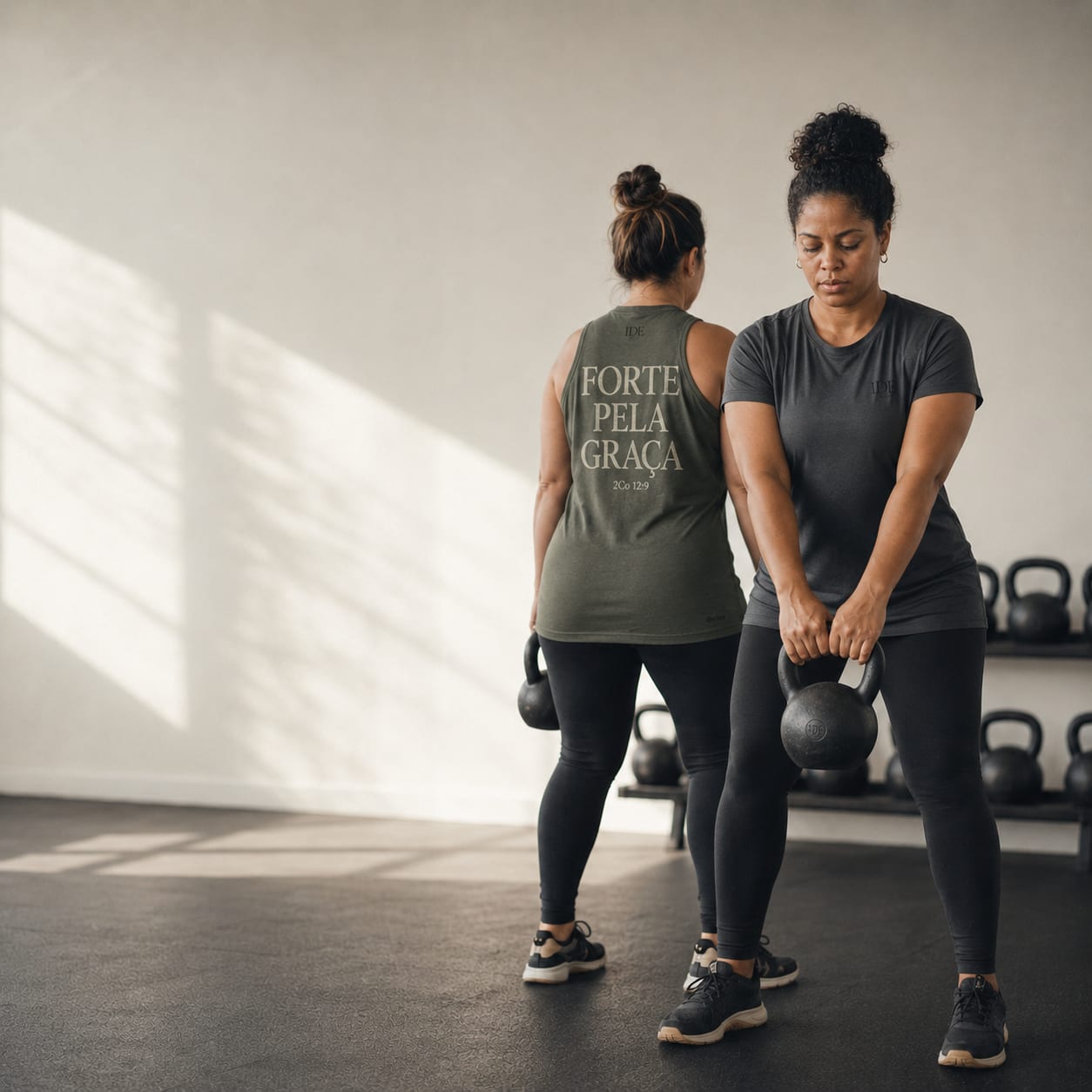 Camiseta cristã para crossfit